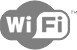Logo wifi indicating that the establishment has Wifi technology